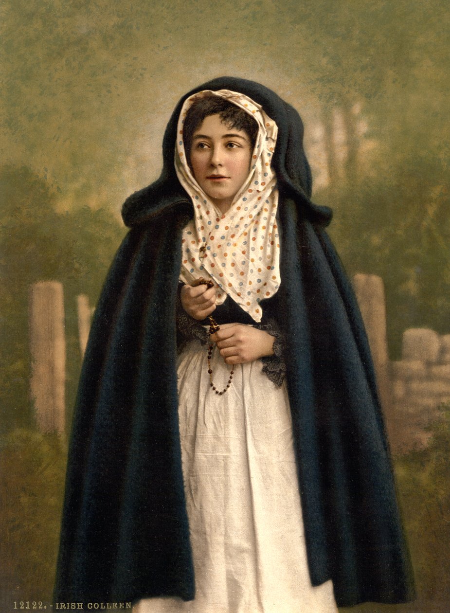 Ír Colleen, 1890 alkotó: Detroit Photographic Co.