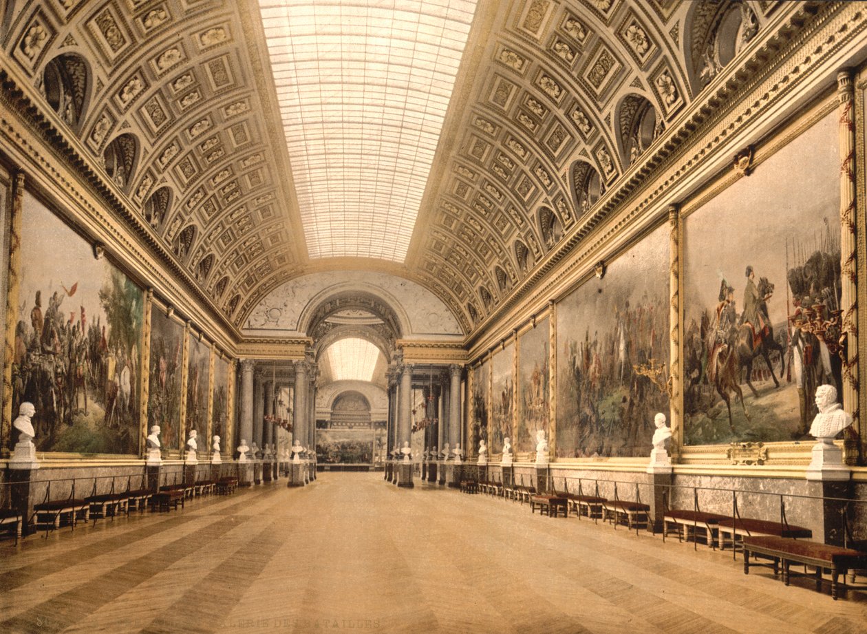 Csaták galériája, Versailles, 1890-1900 (photochrom) alkotó: Detroit Publishing Co.