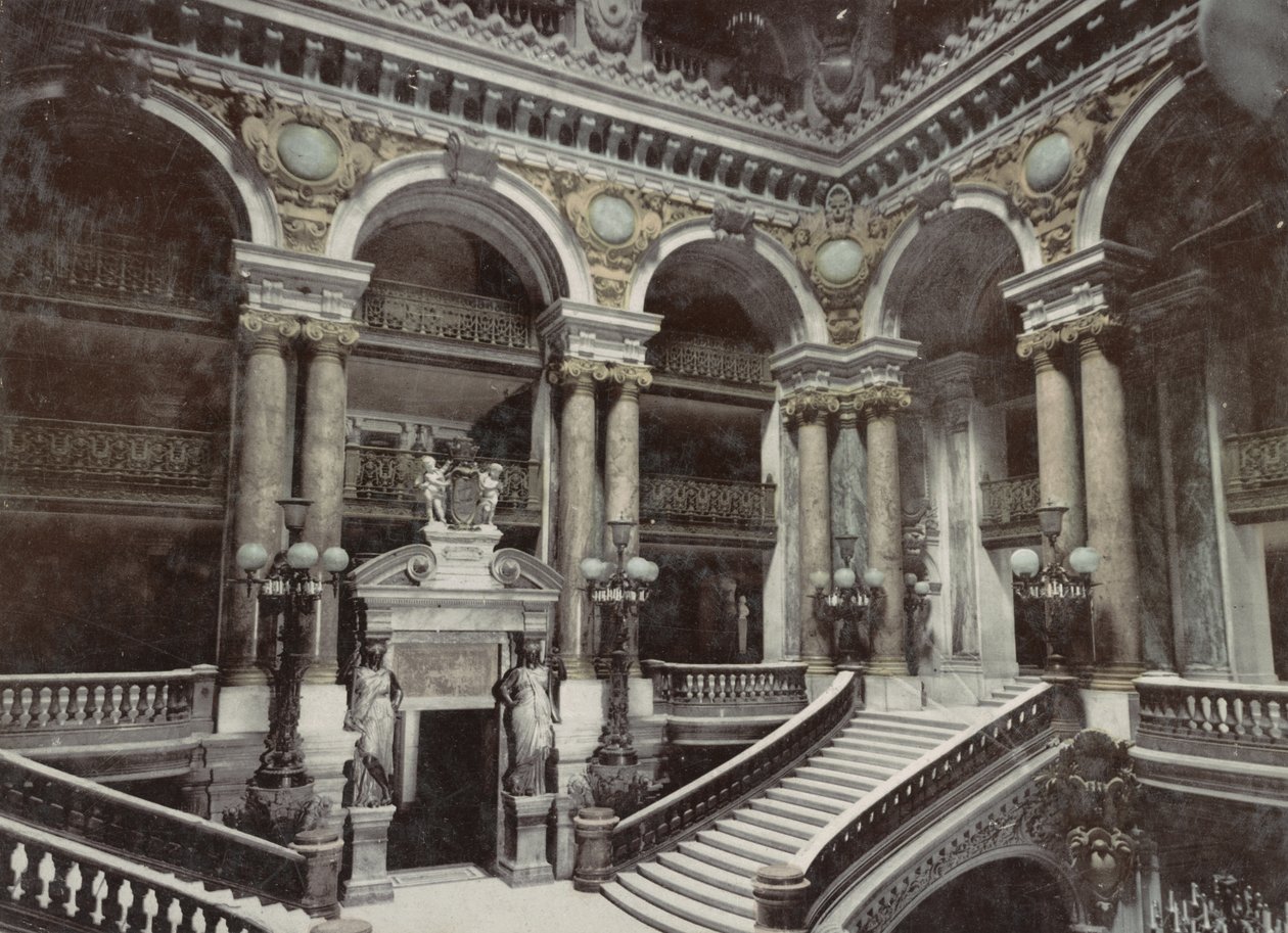 Párizsi Nagy Opera, 1900 körül alkotó: Detroit Publishing Co.