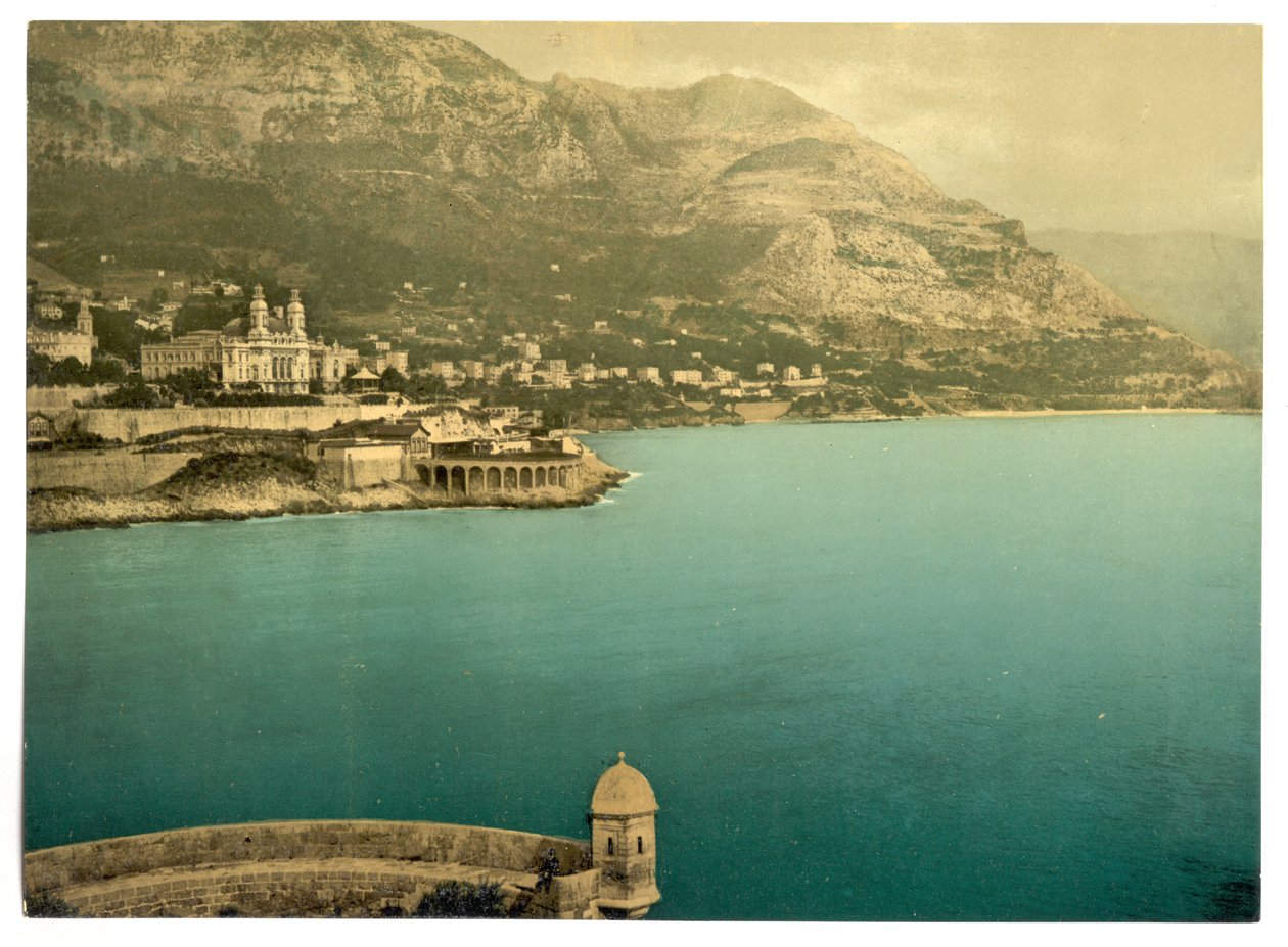 Monte Carlo és Cap Martin, Riviera alkotó: Detroit Publishing Co.