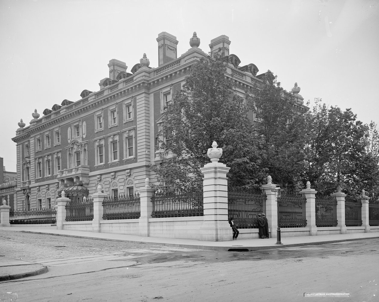 Andrew Carnegie lakóhelye, New York, 1903 körül alkotó: Detroit Publishing Co.