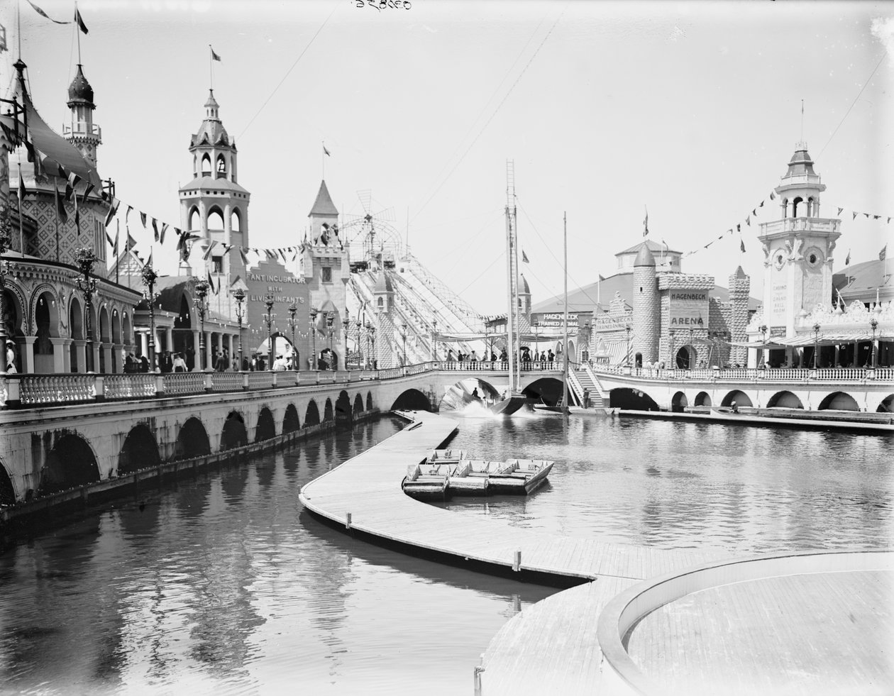 Lődd le a csúszdákat, a Lune Parkot, a Coney Islandet alkotó: Detroit Publishing Co.