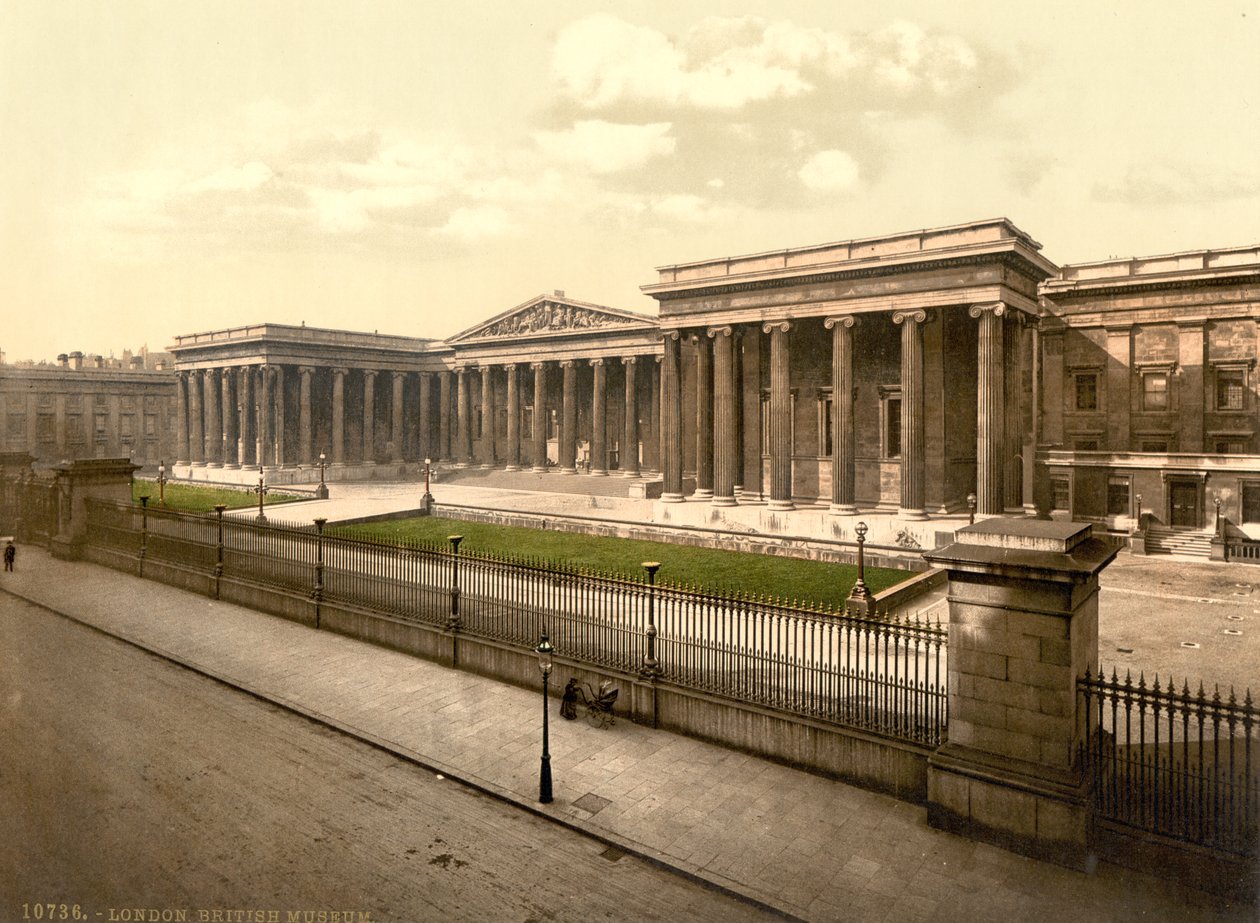 British Museum, London, 1890-1900 (photochrom) alkotó: Detroit Publishing Co.