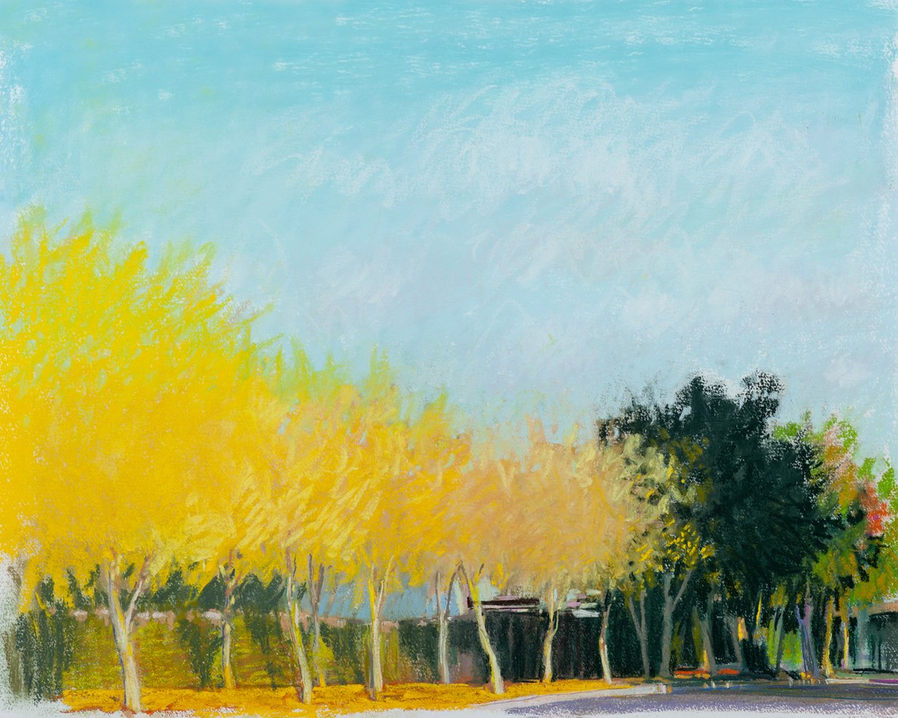 Sunny Side, 2015 (pasztell, papír) alkotó: Diana Jahns