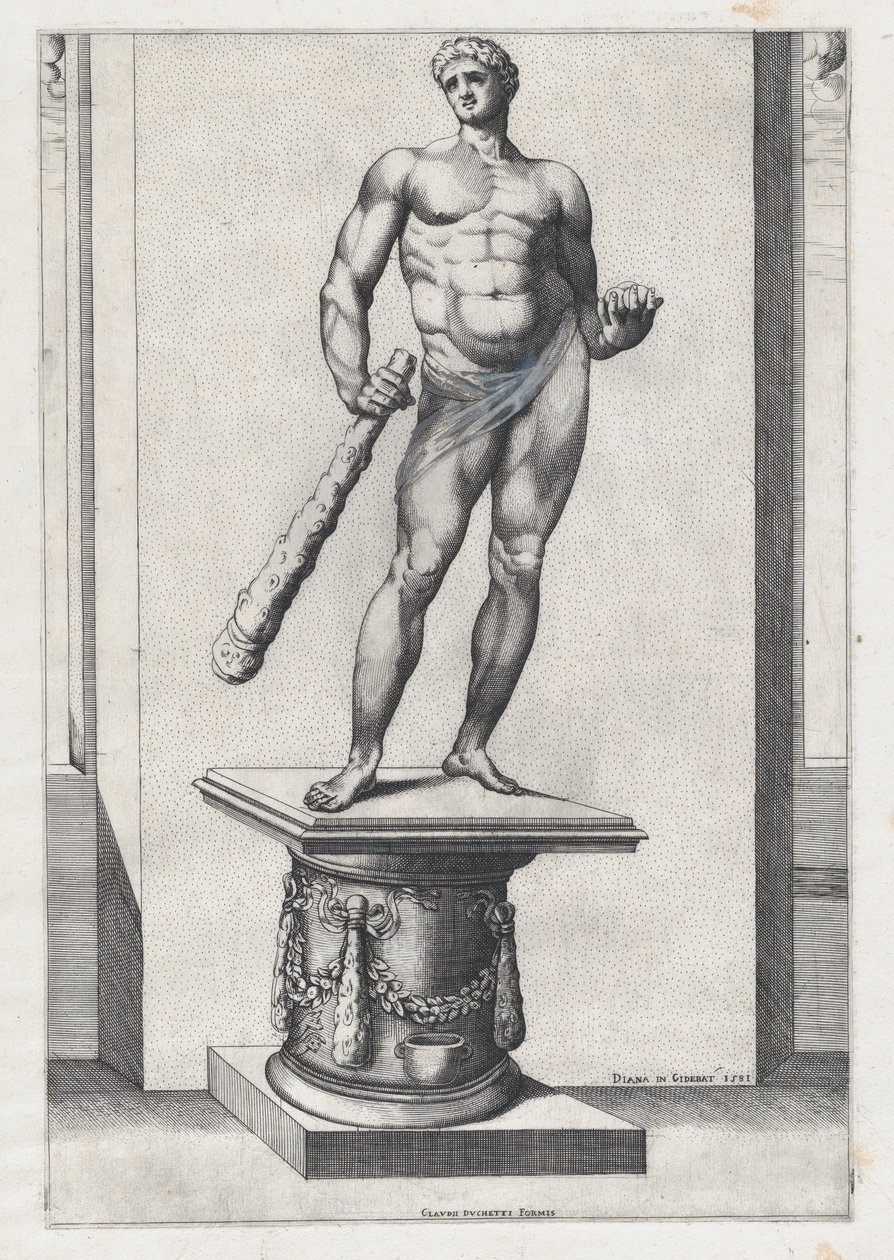 A római nagyszerűség tükre: Herkules a Hesperidák almáival, 1581., 1581. alkotó: Diana Mantuana
