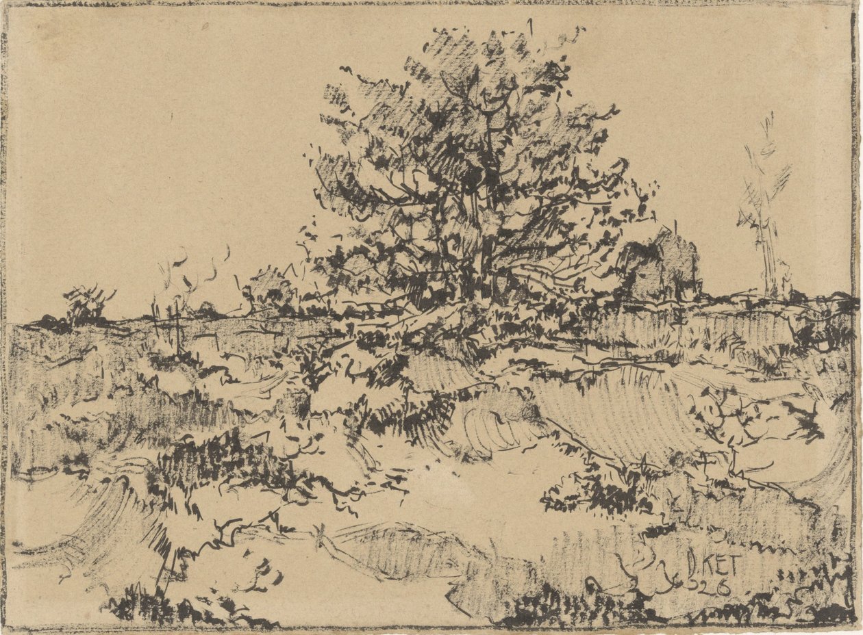 Heather Ede közelében alkotó: Dick Ket (signed by artist)