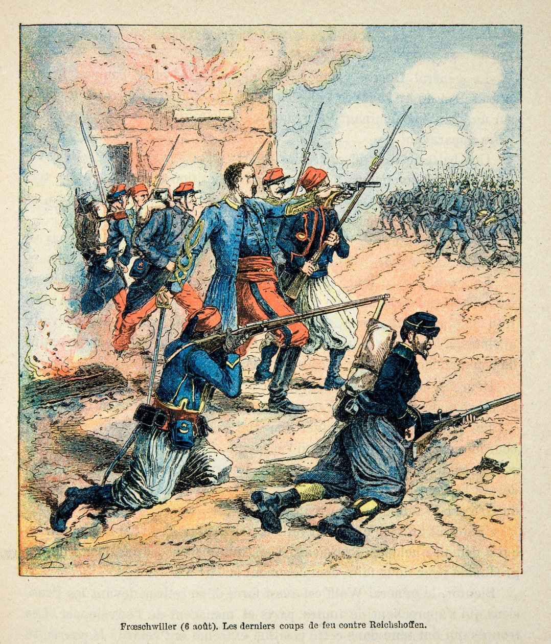 Franciák és németek, az 1870-1871-es háború anekdotikus története alkotó: Dick de Lonlay