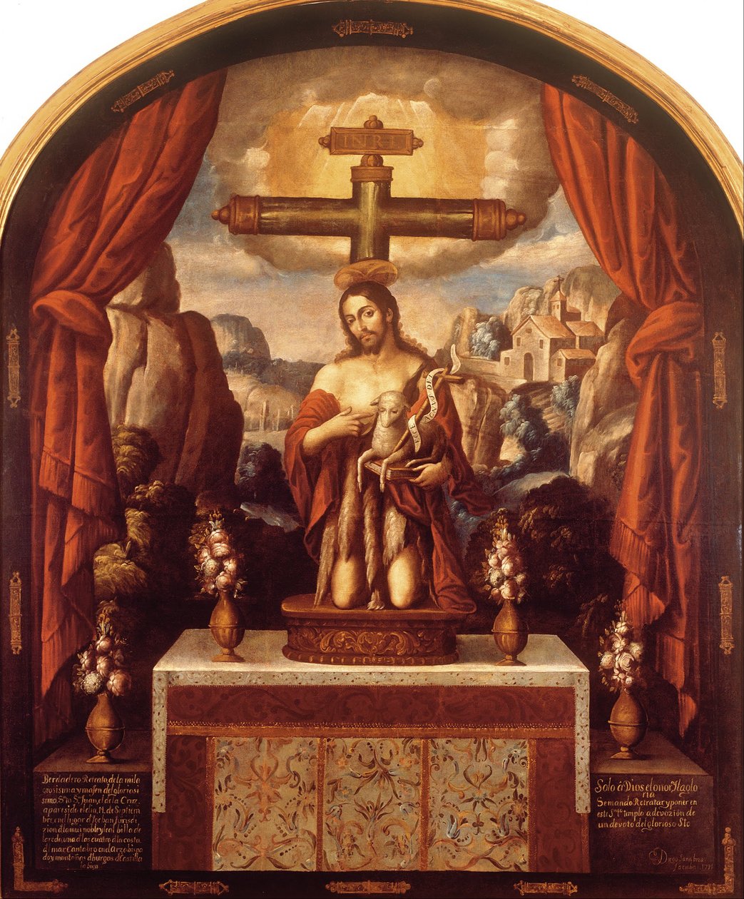 Keresztes Szent János alkotó: Diego de Sanabria