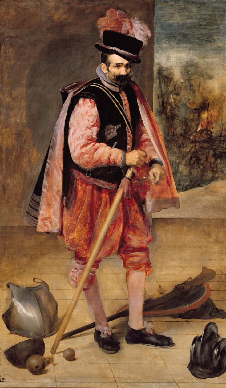 Az „Ausztriai Don Juan” nevű bolond, 163235 körül alkotó: Diego Velázquez