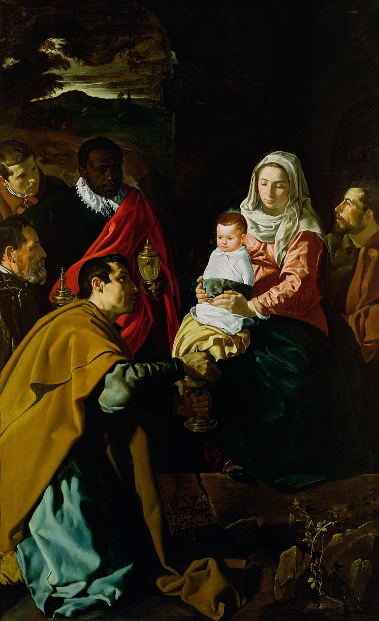 Királyimádás, 1619 alkotó: Diego Velázquez