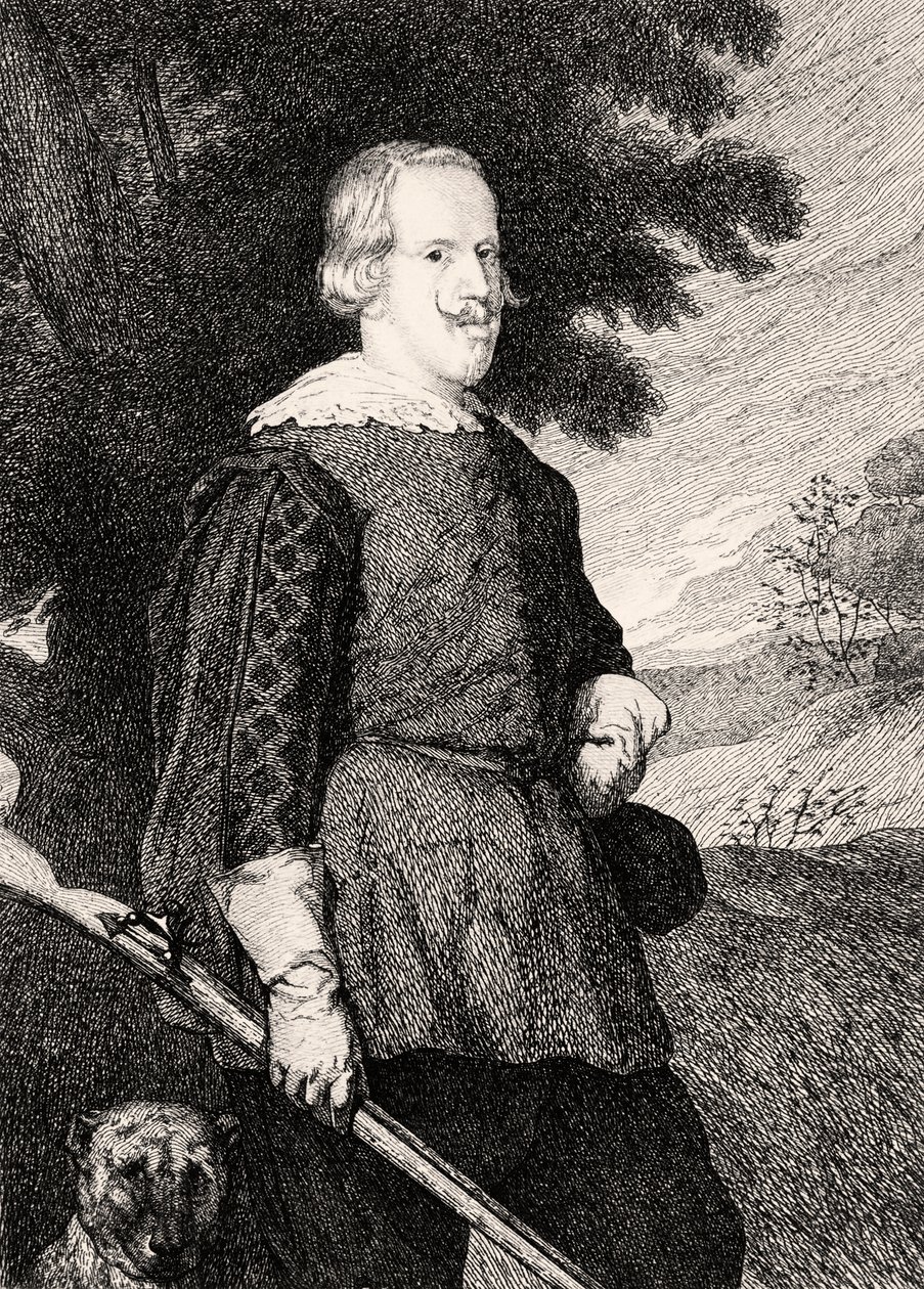 Felipe IV vadászjelmezben alkotó: Diego Velázquez