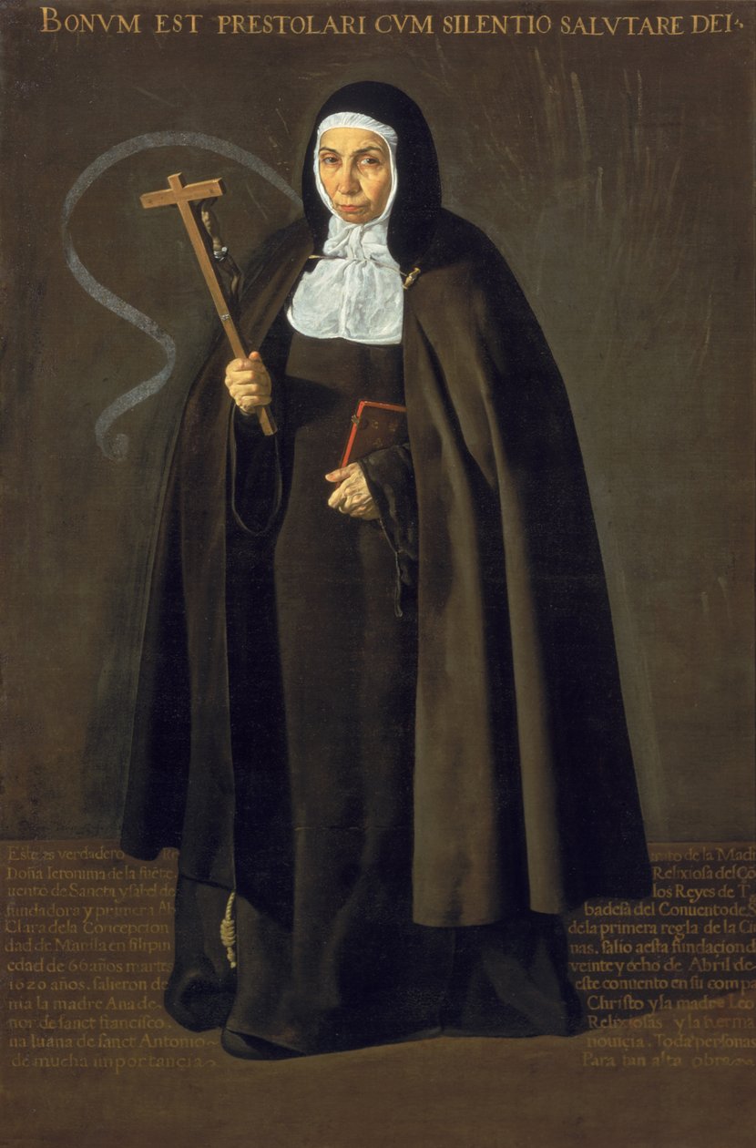 Maria Jeronima de la Fuente anya, 1620 alkotó: Diego Velázquez