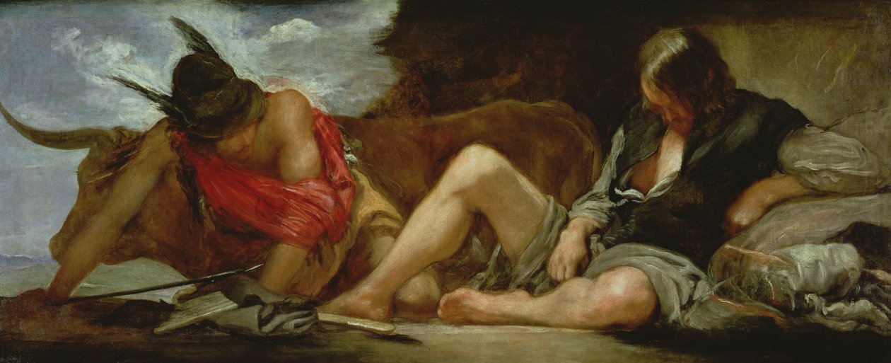 Merkúr és Argus, 1659 körül alkotó: Diego Velázquez