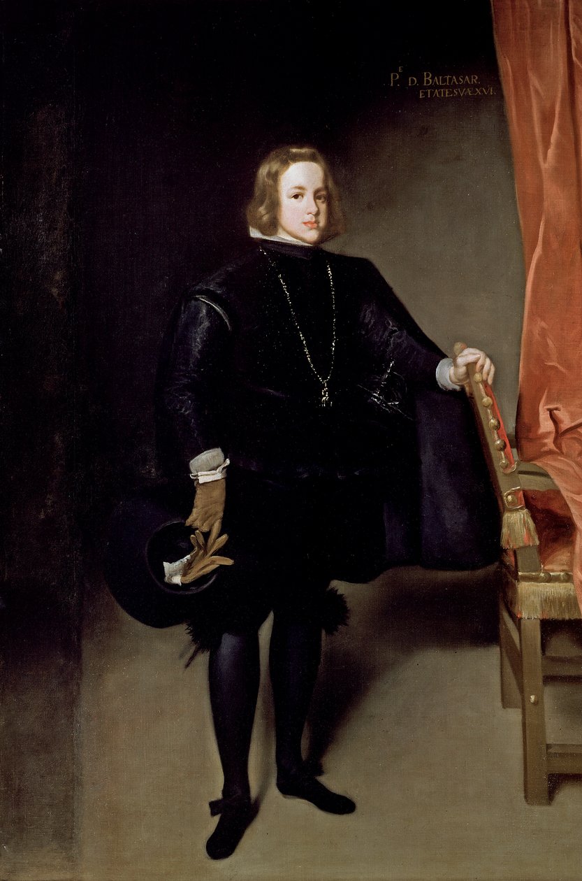 A spanyol Baltasar Carlos portréja alkotó: Diego Velázquez