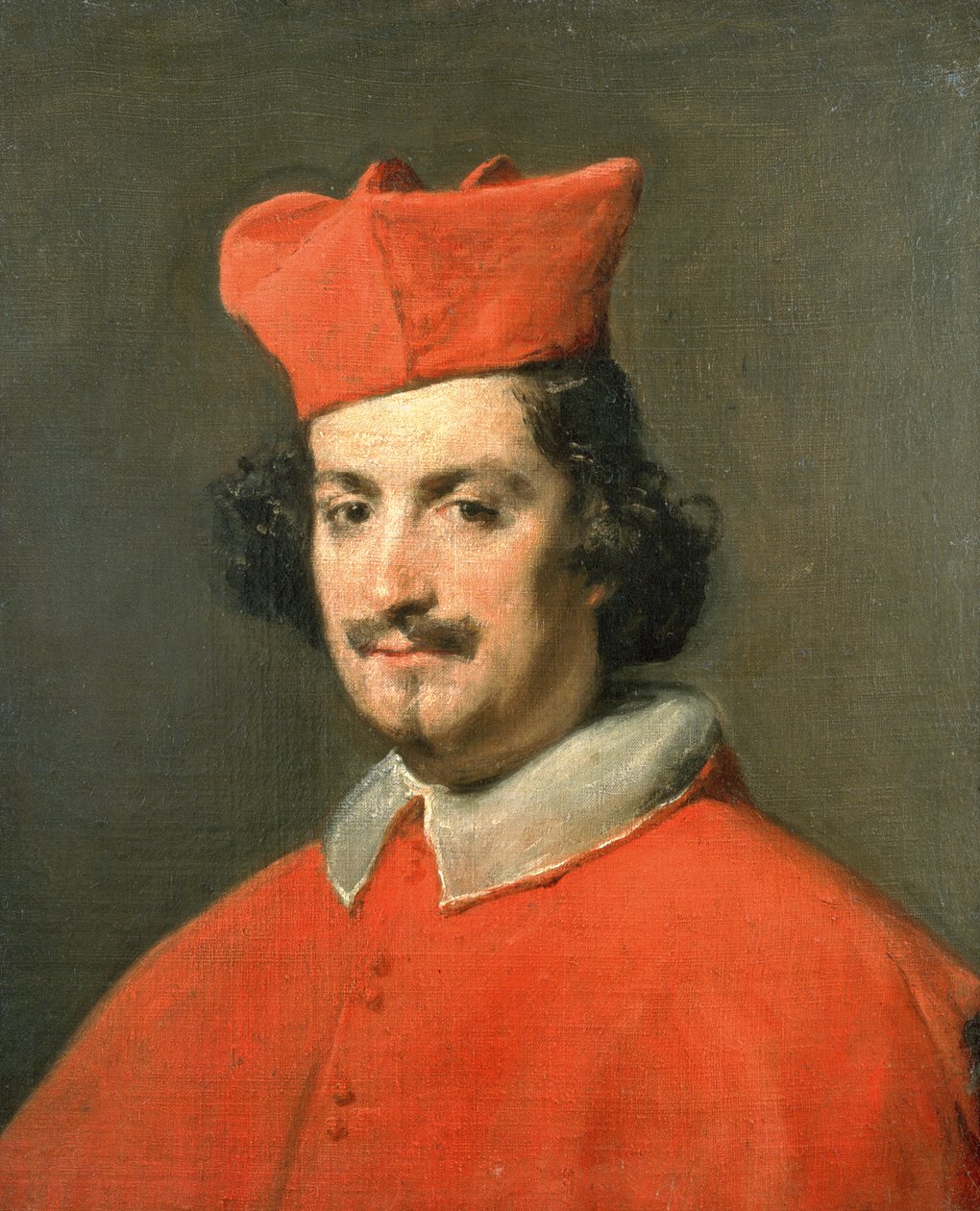 Camillo Astali Pamphili bíboros portréja, 1650 alkotó: Diego Velázquez