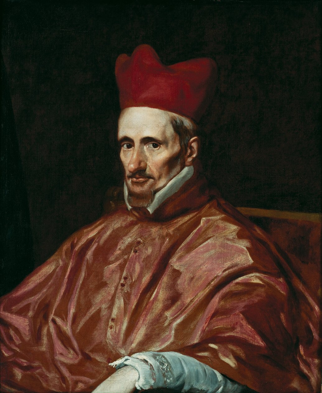 Gaspar de Borja y Velasco bíboros portréja alkotó: Diego Velázquez