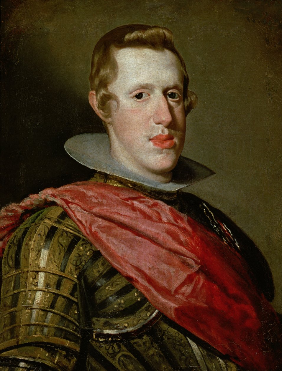 IV. Fülöp (1605-65) portréja páncélban, 1628 alkotó: Diego Velázquez