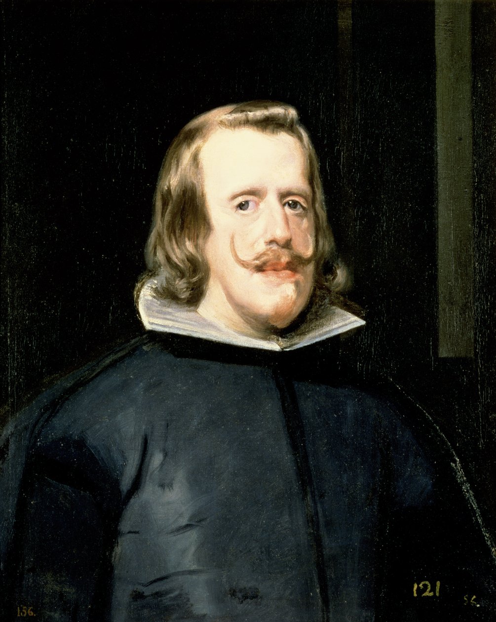 IV. Fülöp (1605-65) portréja udvari ruhában, 1655 alkotó: Diego Velázquez