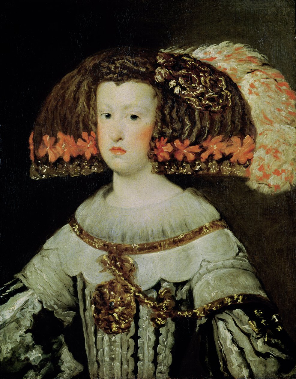 Mária Anna (1635-96) spanyol királynő portréja alkotó: Diego Velázquez
