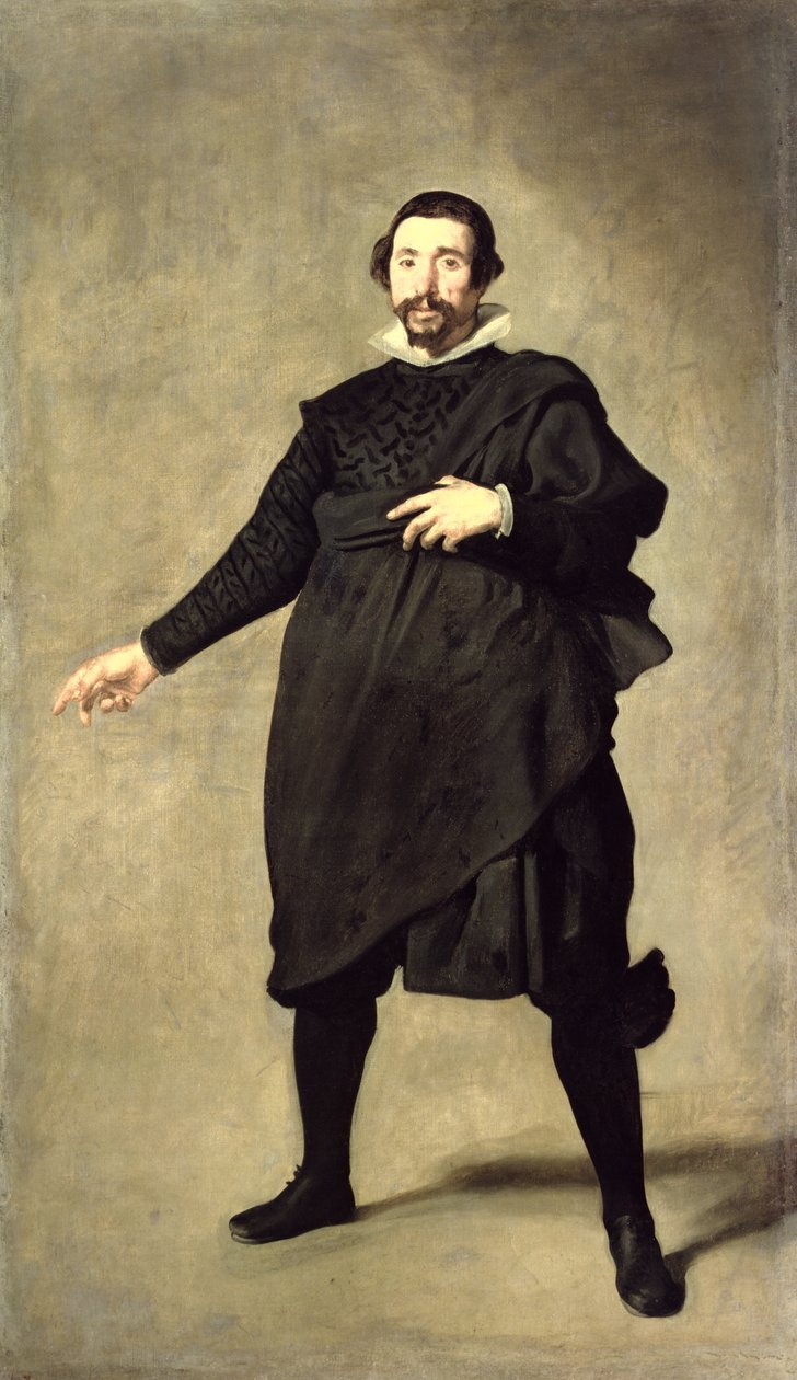 Pablo de Valladolid buffon portréja, 1632 körül alkotó: Diego Velázquez
