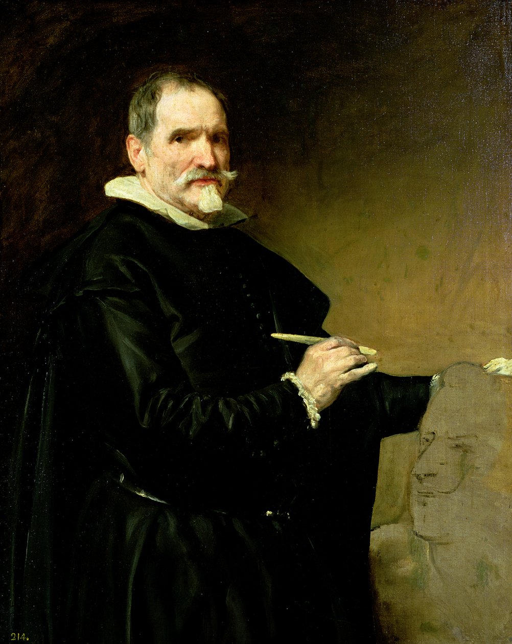 Juan Martinez Montanes (1568-1649) szobrász portréja 1635 alkotó: Diego Velázquez