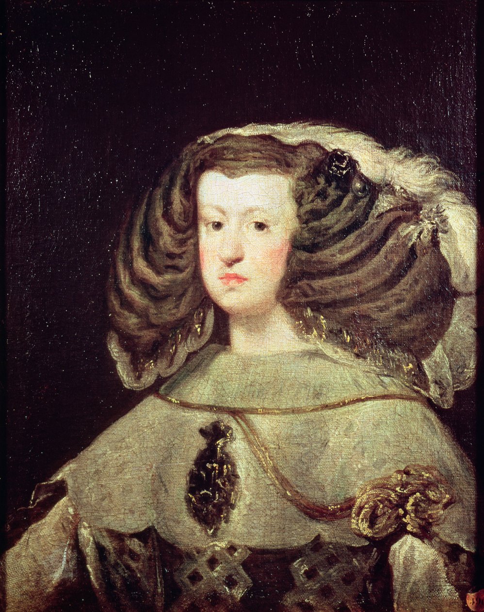 Mariana osztrák királynő alkotó: Diego Velázquez
