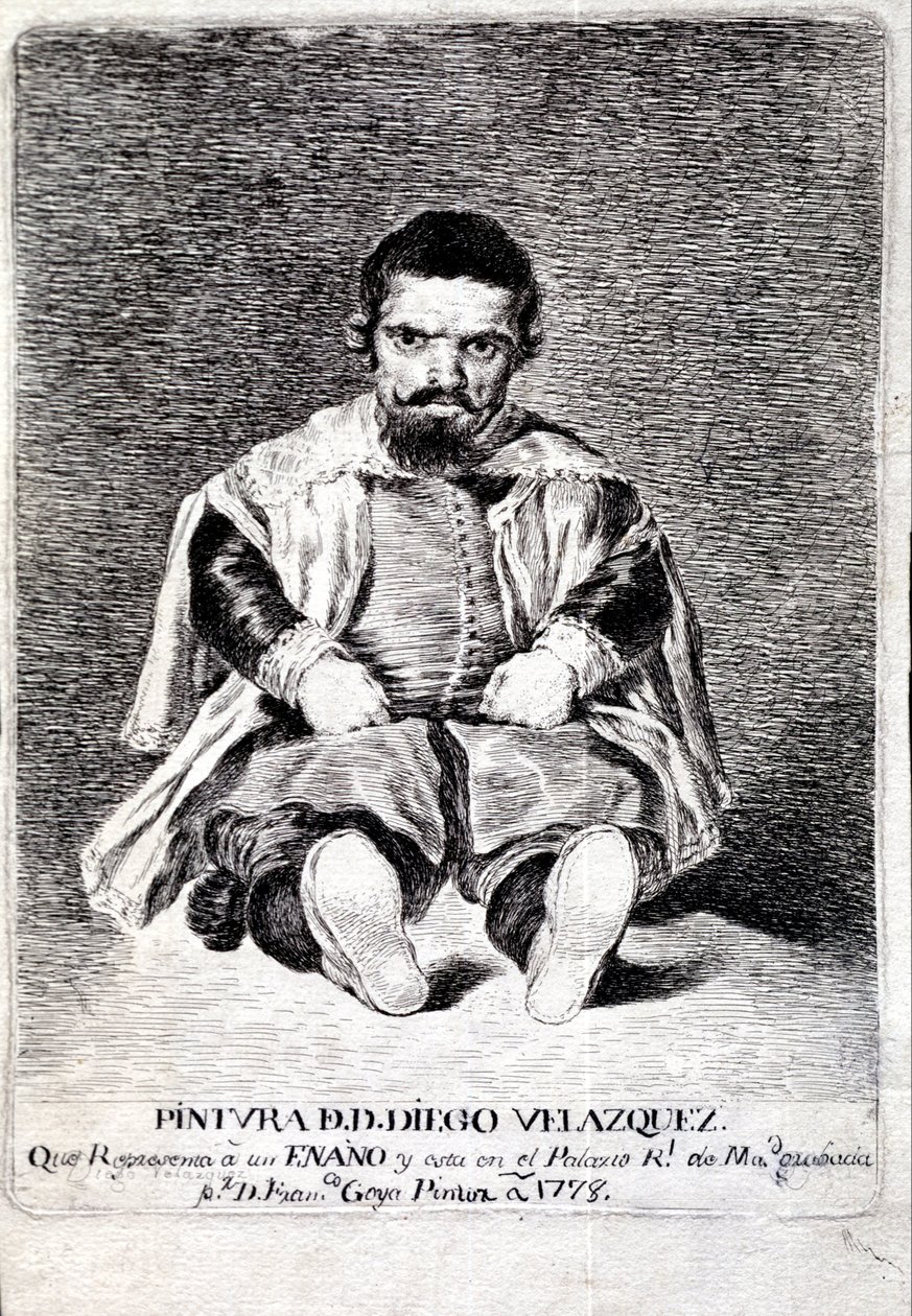 A törpe, Sebastián de Morra, a Felipe udvarban IV alkotó: Diego Velázquez