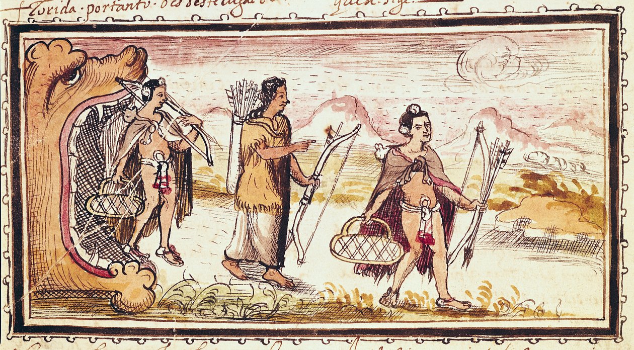 A vadászat, 1579 alkotó: Diego Duran