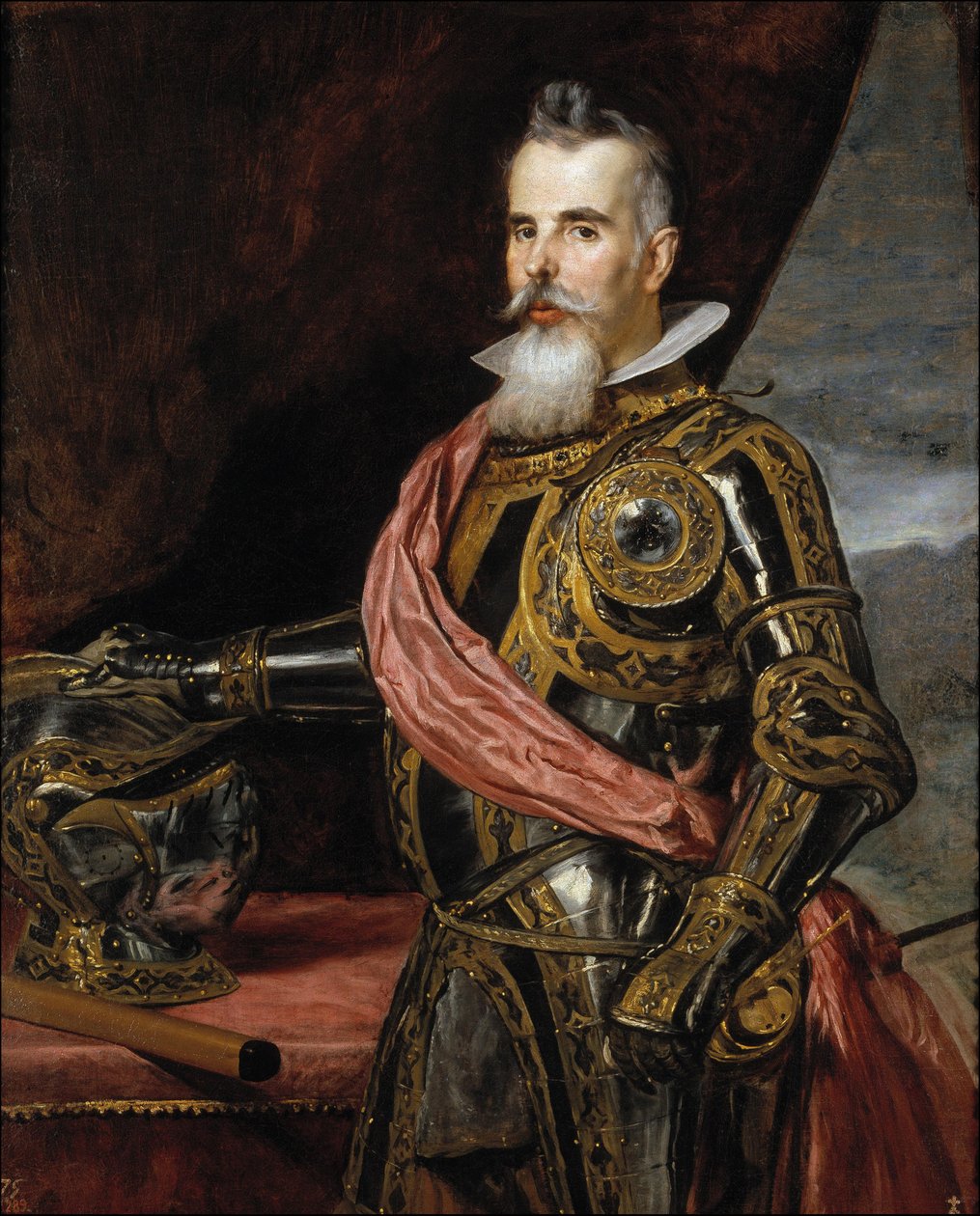 Juan Francisco de Pimentel, Benavente grófja, 1648 körül (olaj, vászon) alkotó: Diego Rodriguez de Silva y (attr. to) Velazquez