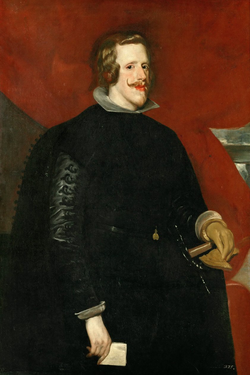 Barokk: IV. Fülöp spanyol portréja par Velazquez, Diego (1599-1660) alkotó: Diego Velázquez