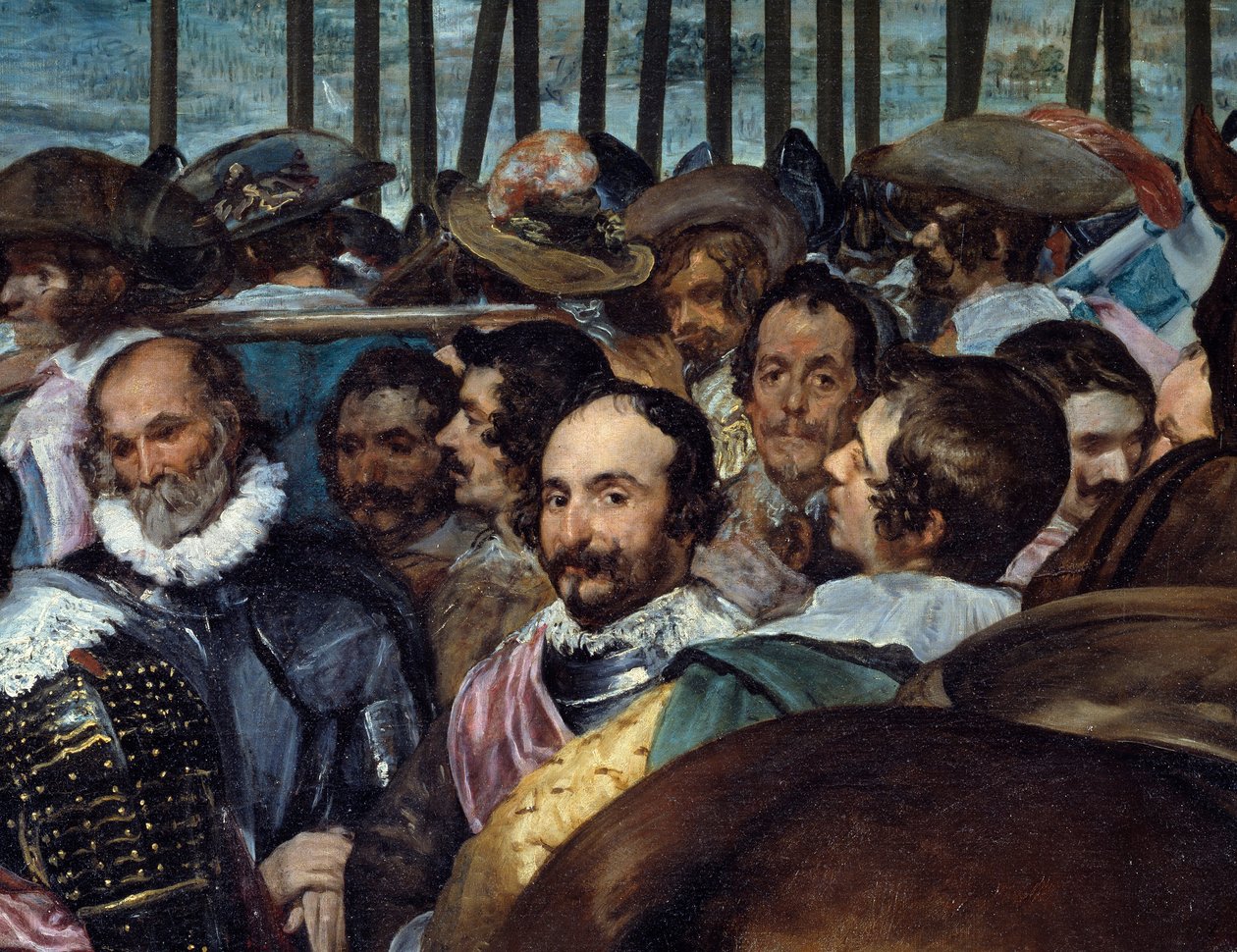 Breda megadása. Breda ostromának végén alkotó: Diego Velázquez