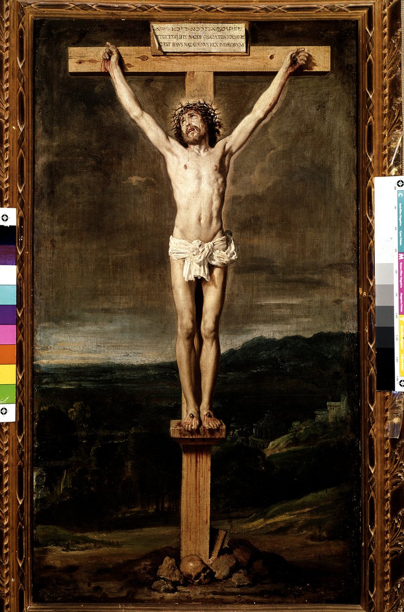 Keresztre feszítés (olaj, vászon alkotó: Diego Velázquez