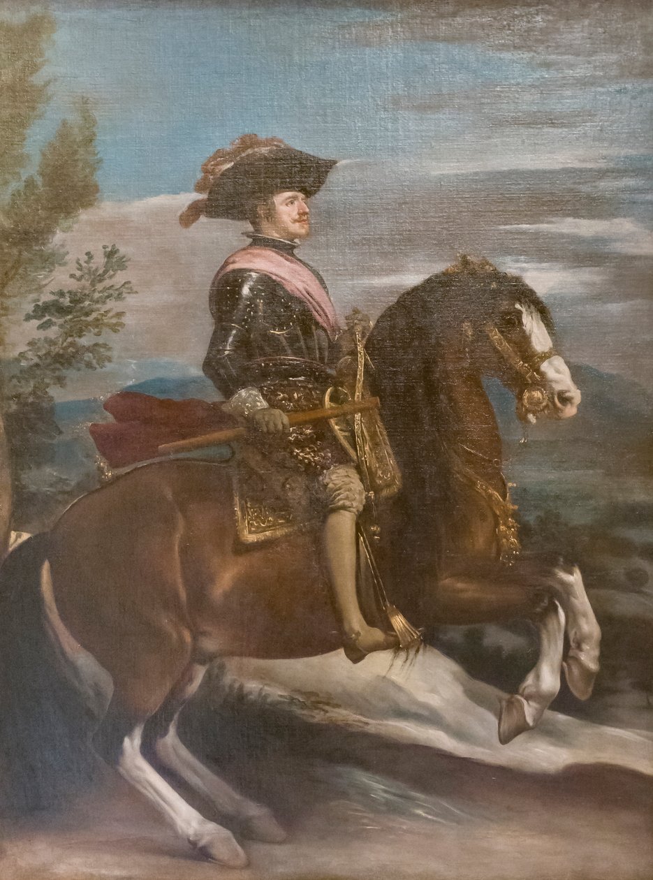 Fülöp lovas portréja IV alkotó: Diego Velázquez