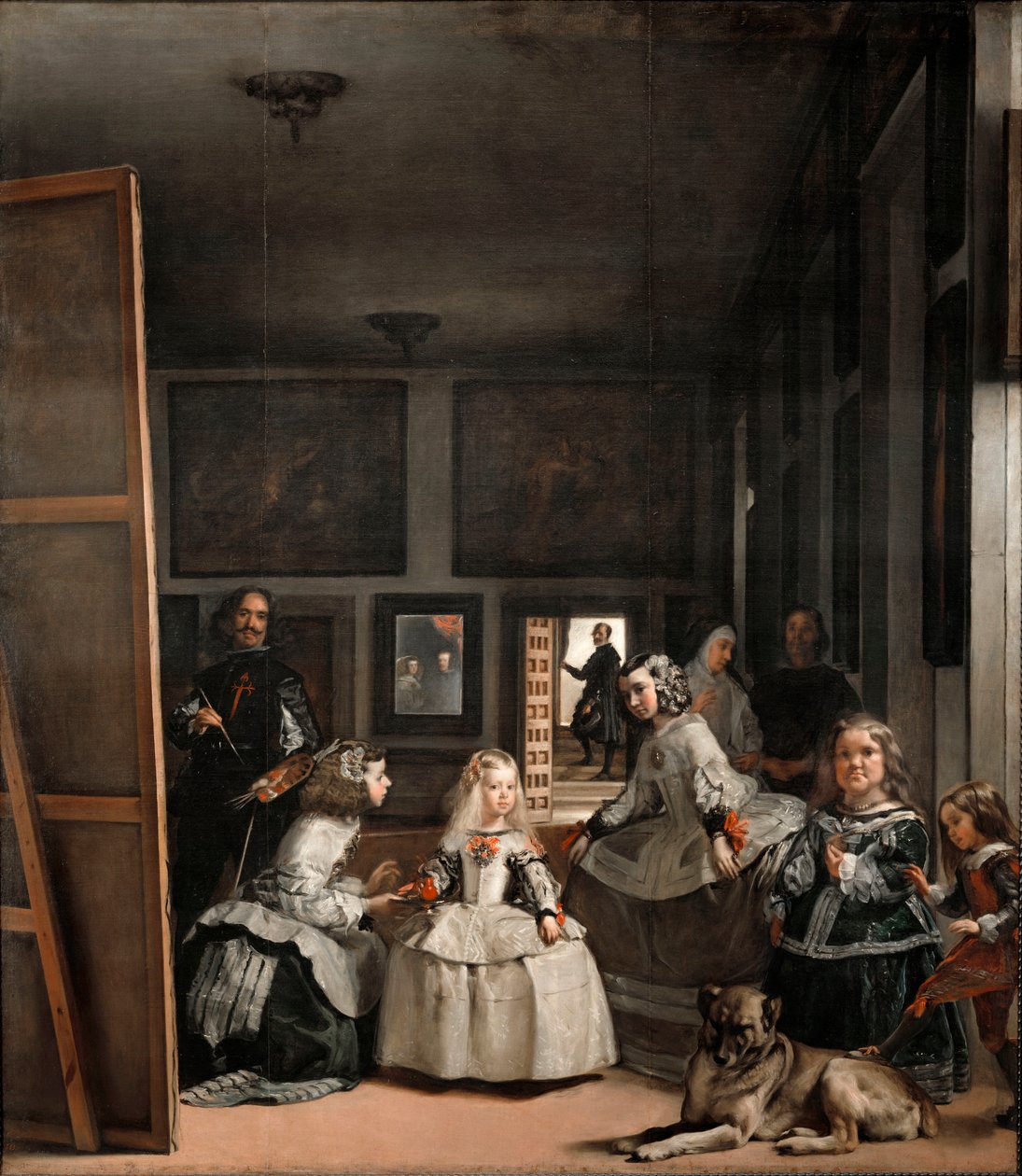 Las Meninas vagy IV. Fülöp családja, 1656 (olaj, vászon) alkotó: Diego Velázquez