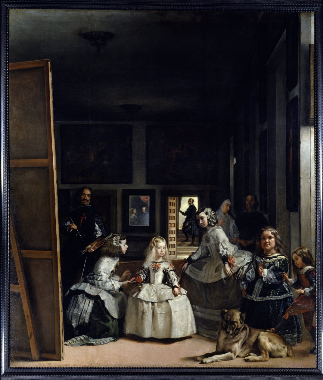 Las Meninas or the Family of Philip IV alkotó: Diego Rodriguez de Silva y Velazquez
