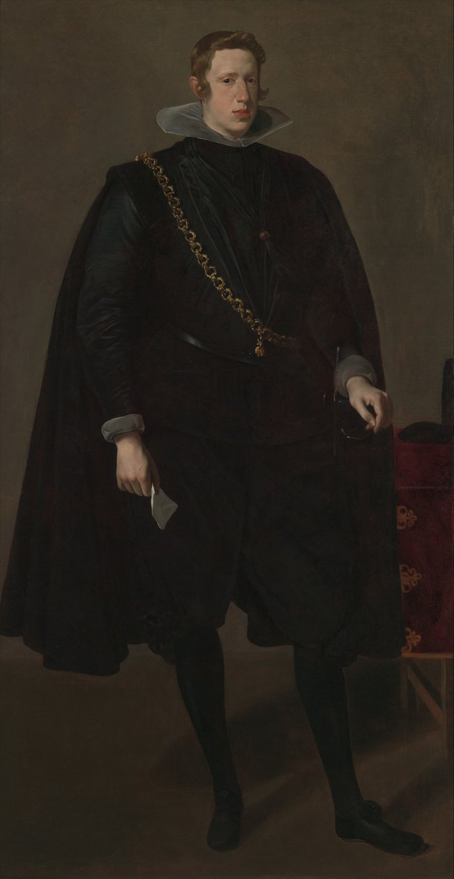 IV. Fülöp, Spanyolország királya, 1624 körül (olaj, vászon) alkotó: Diego Velázquez