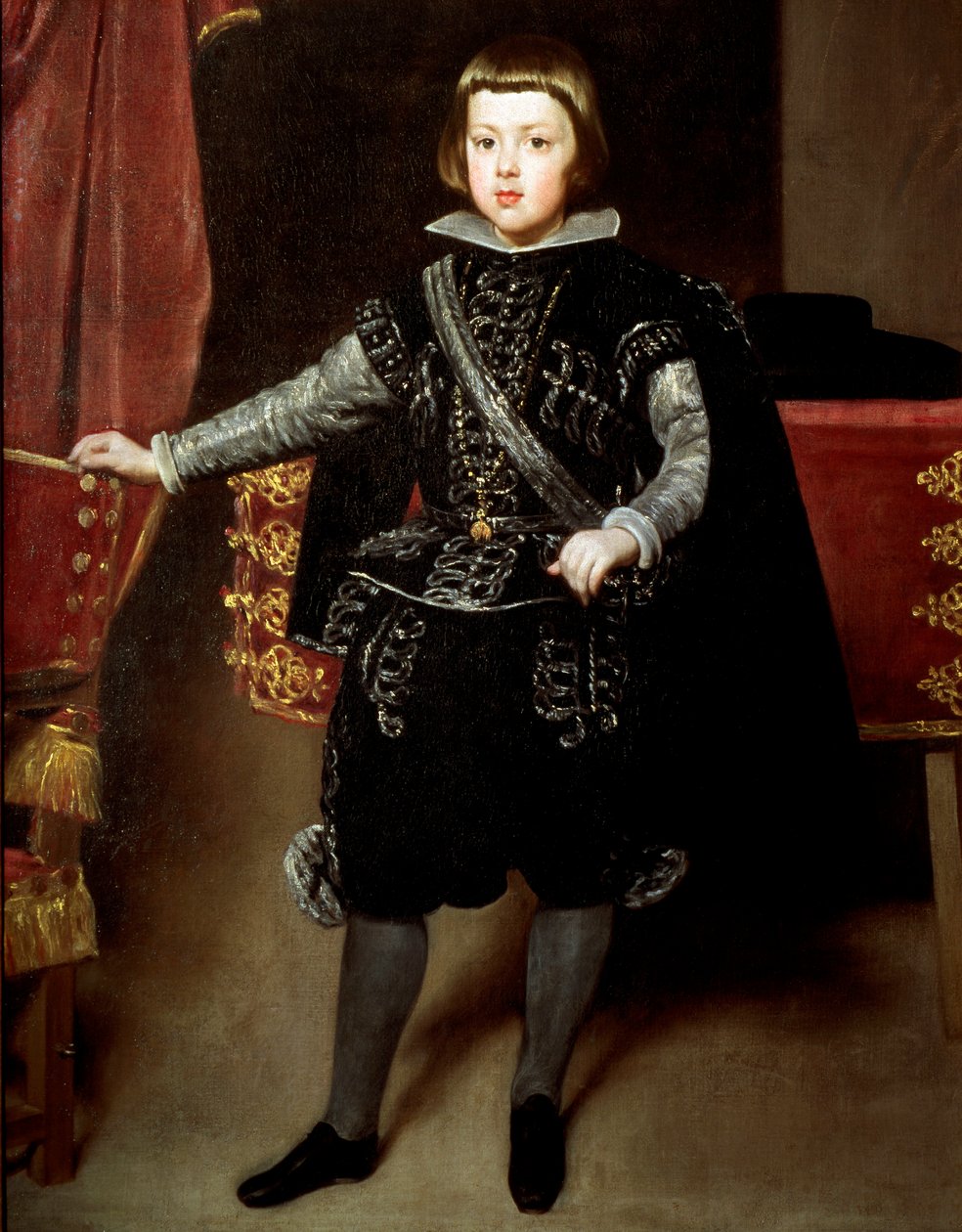 A spanyol Baltasar Carlos portréja (olaj, vászon alkotó: Diego Velázquez