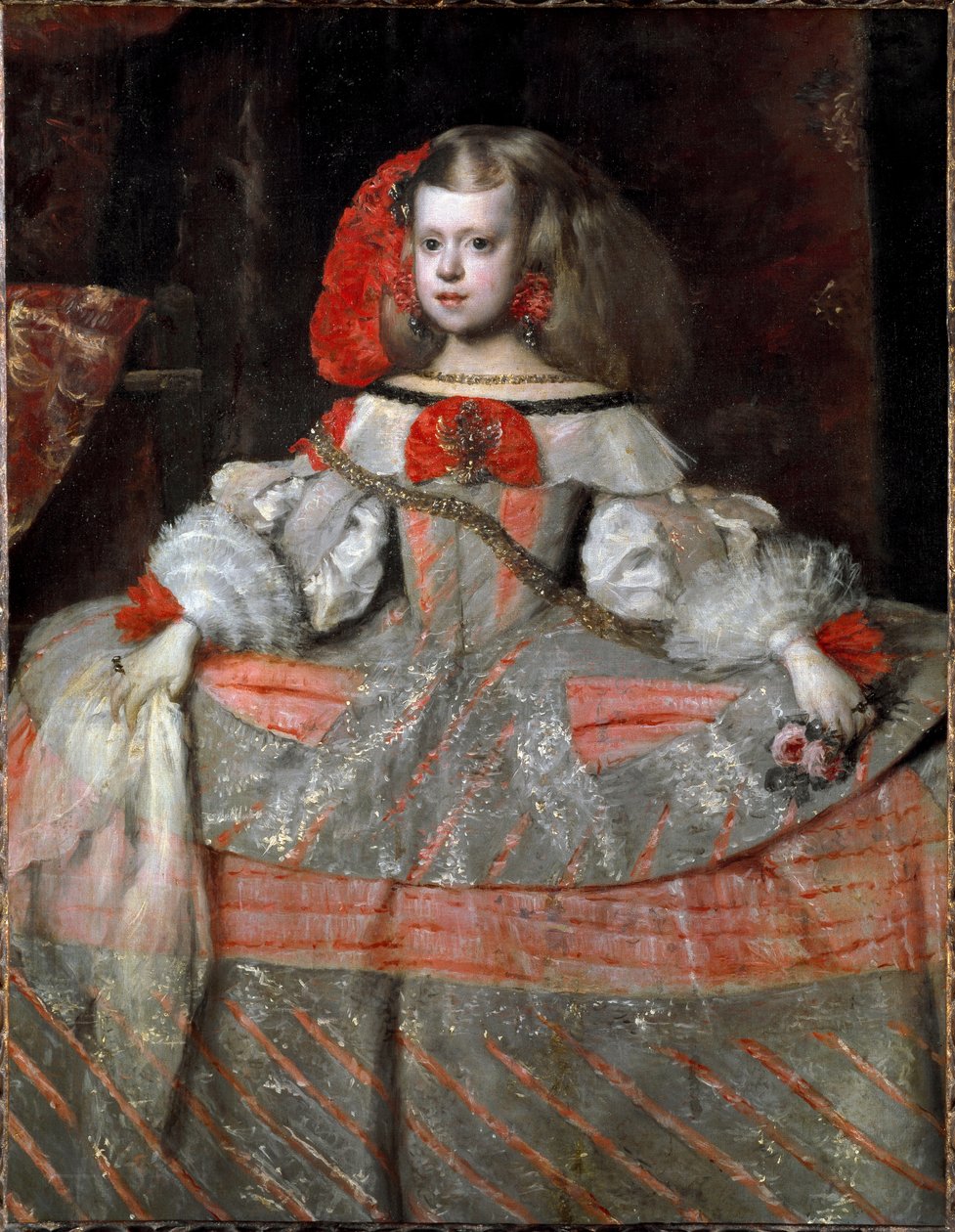 Az osztrák Margarita Teresa csecsemő portréja alkotó: Diego Velázquez