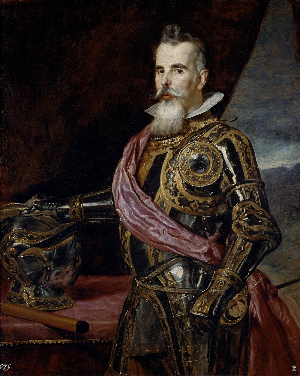 Juan Francisco Pepper, Benevento grófjának portréja alkotó: Diego Rodriguez de Silva y Velazquez