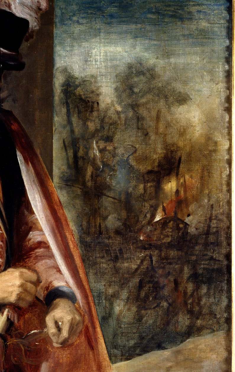 Az osztrák Don Juan néven ismert bolond portréja Részlet. Diego Rodriguez de Silva y Velasquez (1599-1660) festménye alkotó: Diego Velázquez