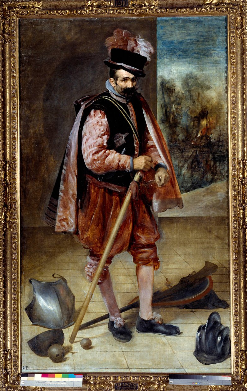 Az osztrák Don Juan néven ismert bolond portréja. Diego Rodriguez de Silva y Velasquez (1599-1660) festménye alkotó: Diego Velázquez