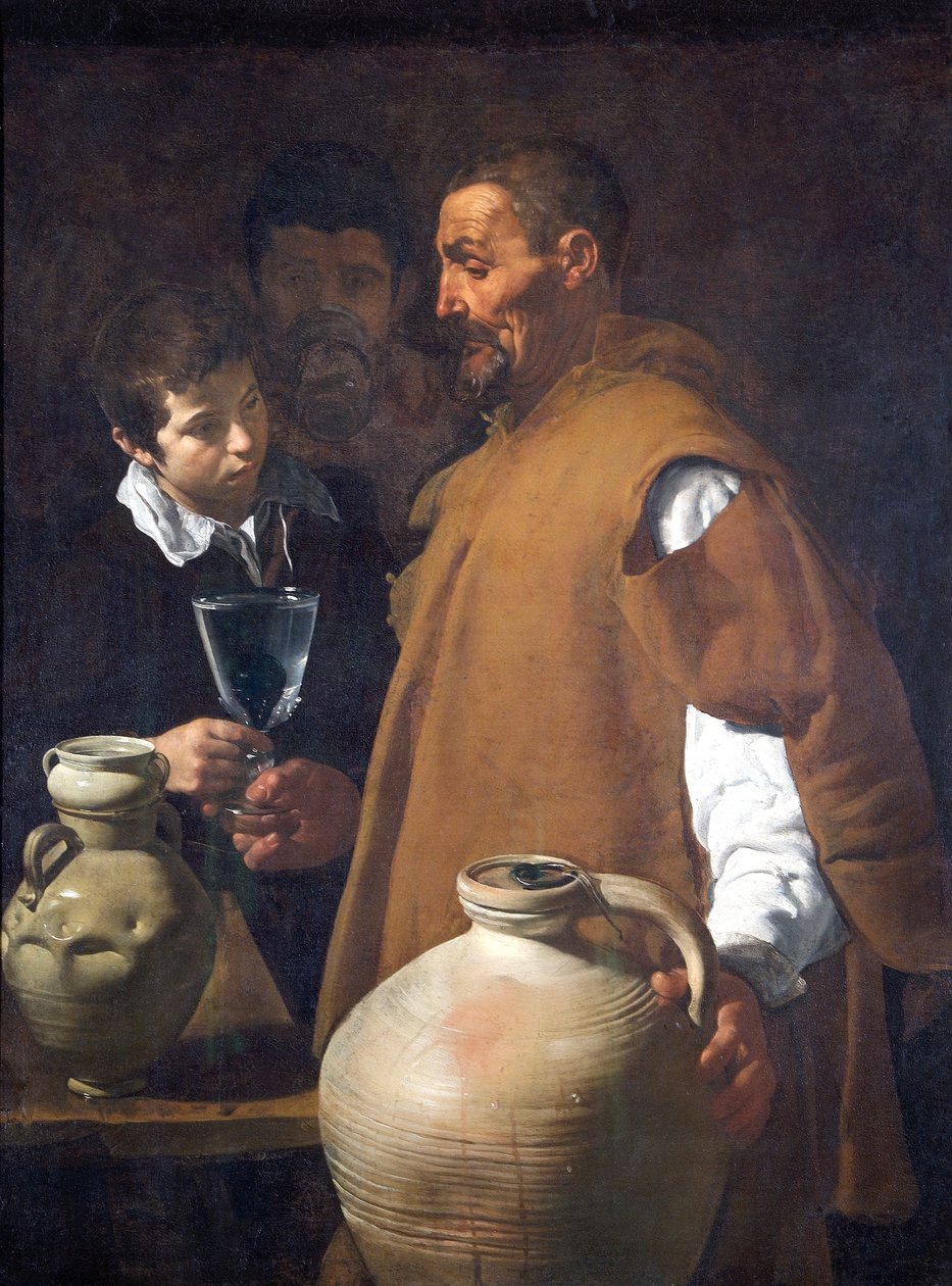 The Waterseller of Sevilla, 1620 körül (olaj, vászon) alkotó: Diego Velázquez