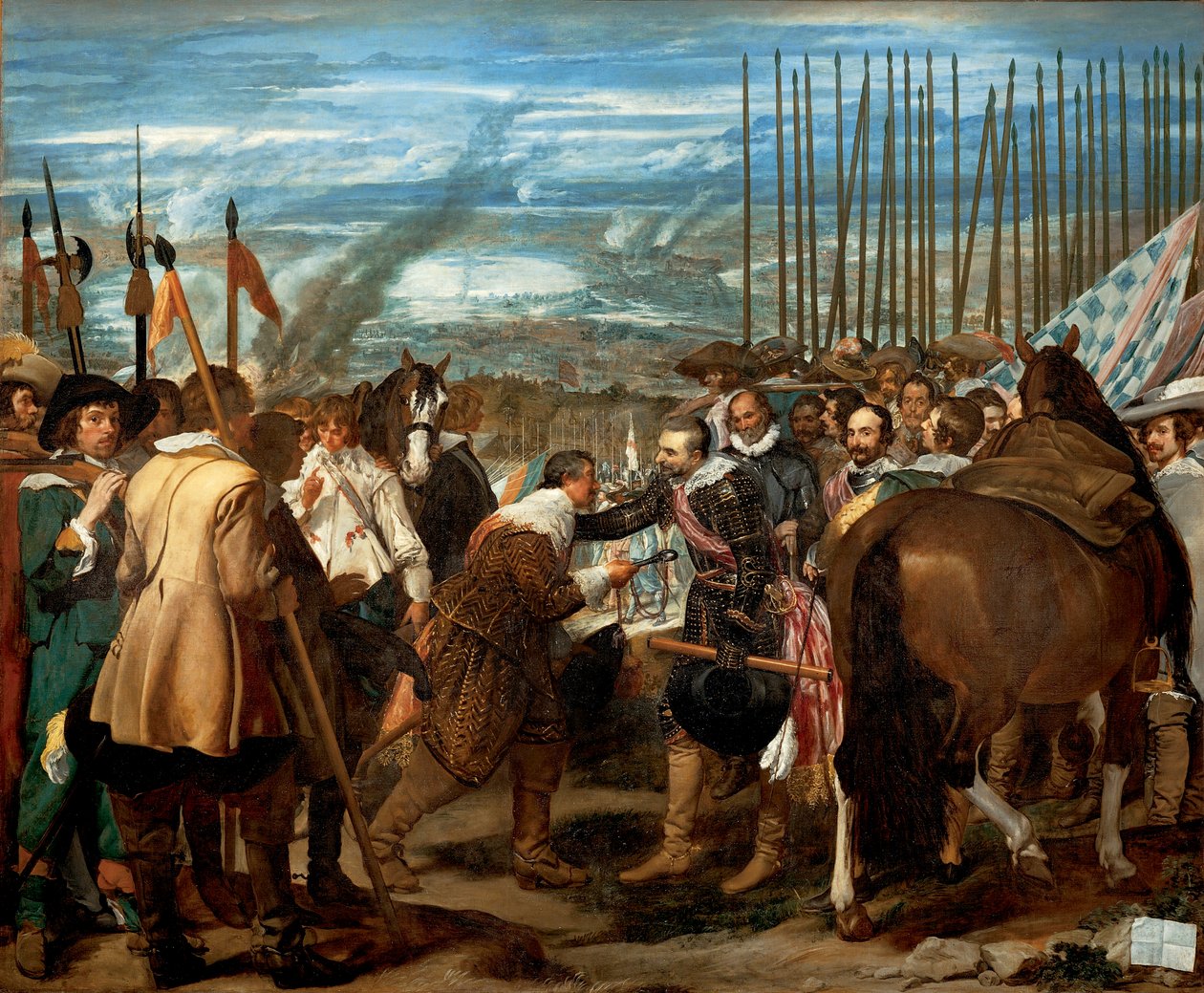 Breda átadása június 5-én alkotó: Diego Velázquez