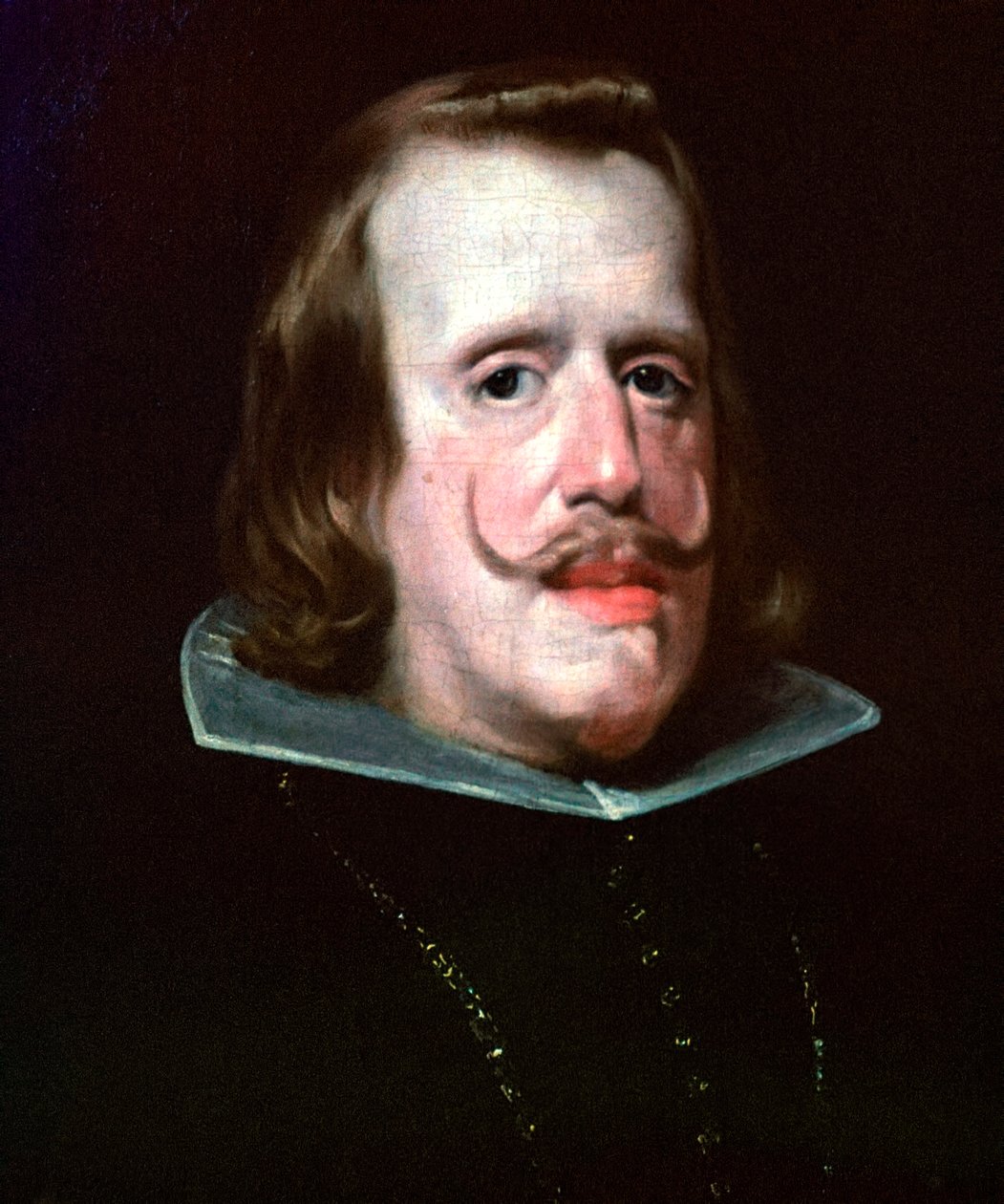IV. Fülöp spanyol király festménye, 16. század. alkotó: Diego Velasquez
