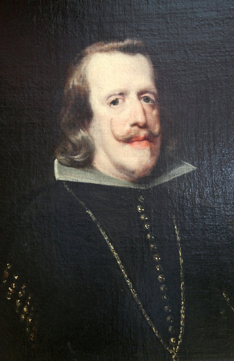 „IV. Fülöp spanyol portréja”, c1656-c1660 alkotó: Diego Velasquez