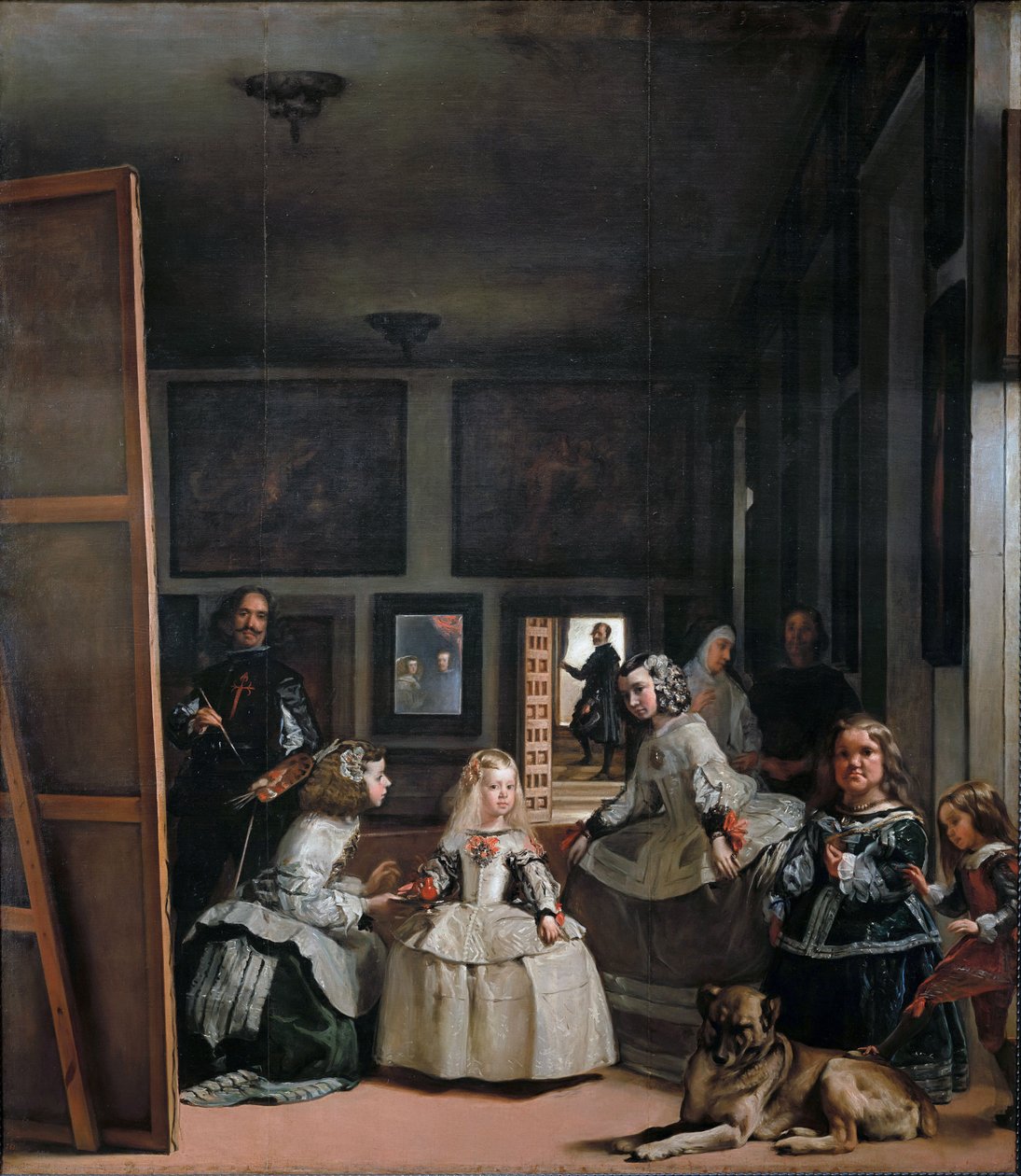 Az udvarhölgyek alkotó: Diego Velázquez