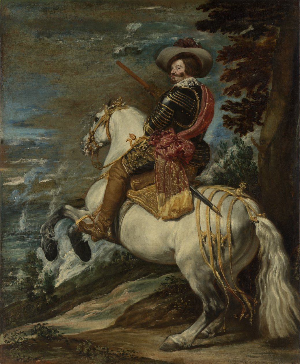 Don Gaspar de Guzmán 1587-1645, Olivares grófhercege, kb. 1635. alkotó: Diego Velázquez