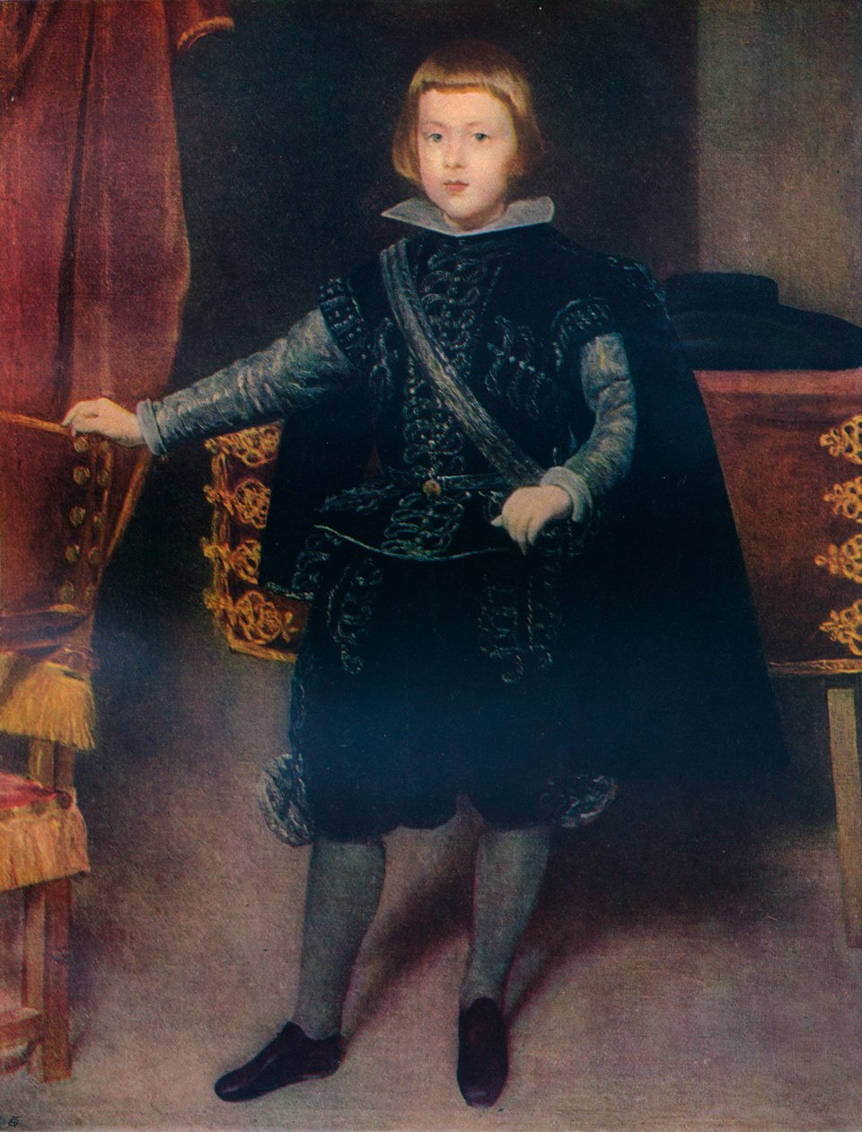 Baltasar Carlos csecsemő 1629-1646, 1639 c1927 alkotó: Diego Velázquez