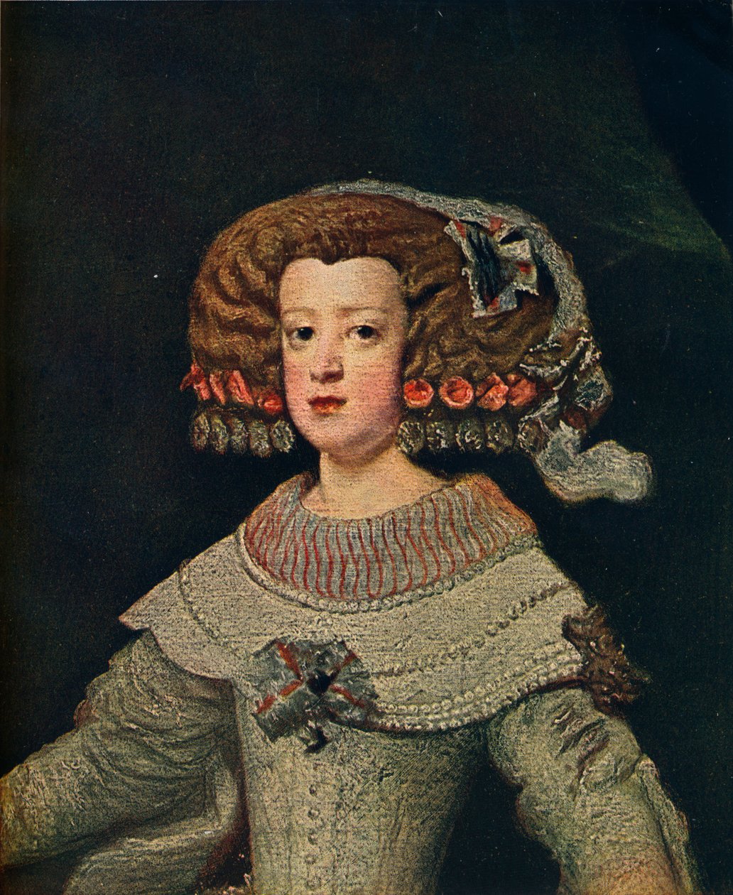 Marie-Anne királynő, Mariana osztrák portré, 1652, 1910 alkotó: Diego Velázquez