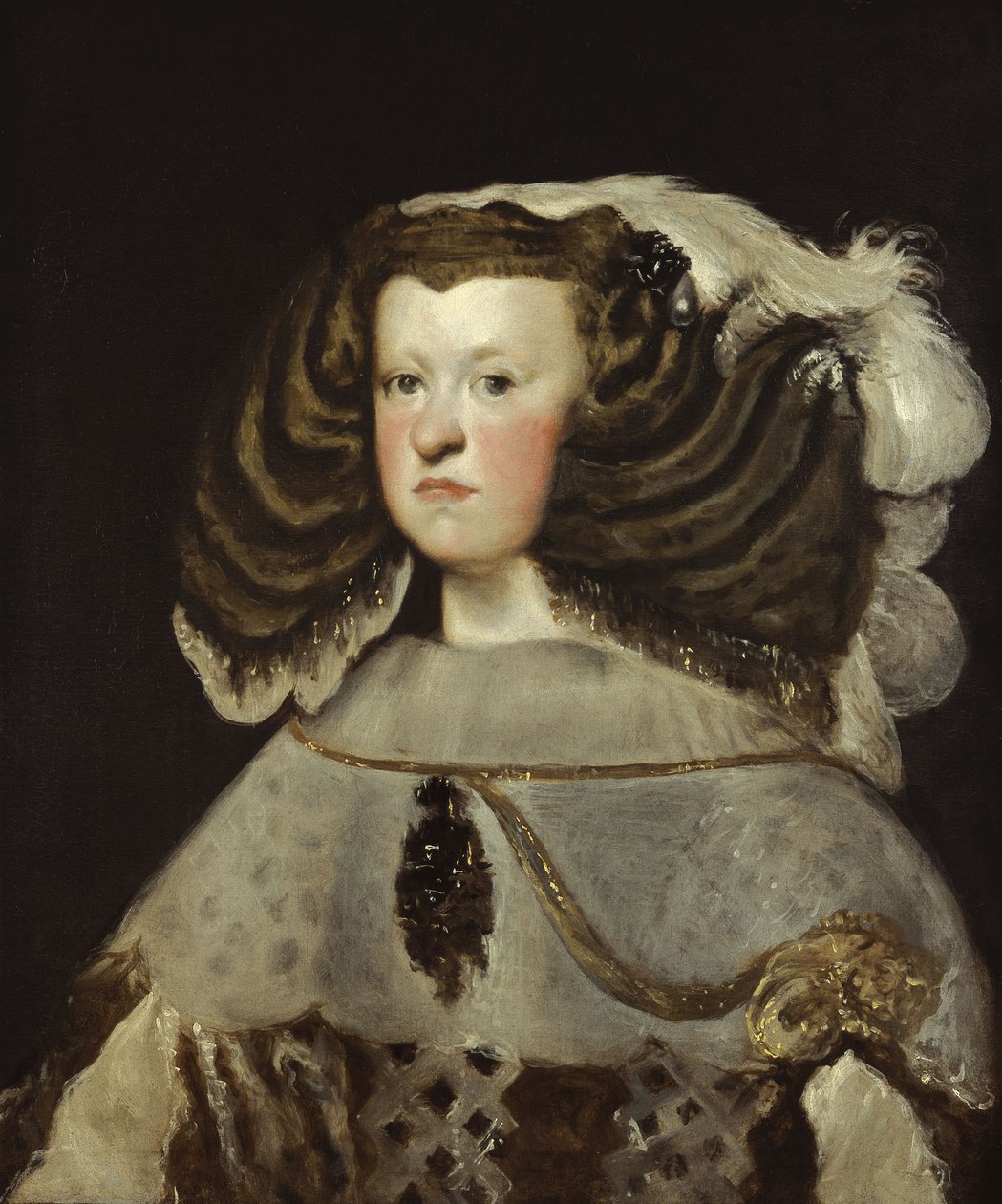 Ausztriai Mariana portréja 16341696 alkotó: Diego Velázquez